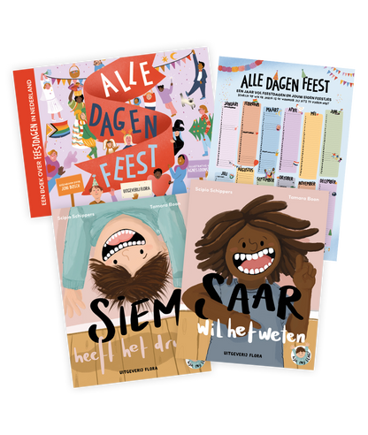 Bundel Siem + Saar + Alle dagen feest (incl. gratis kalenderposter)