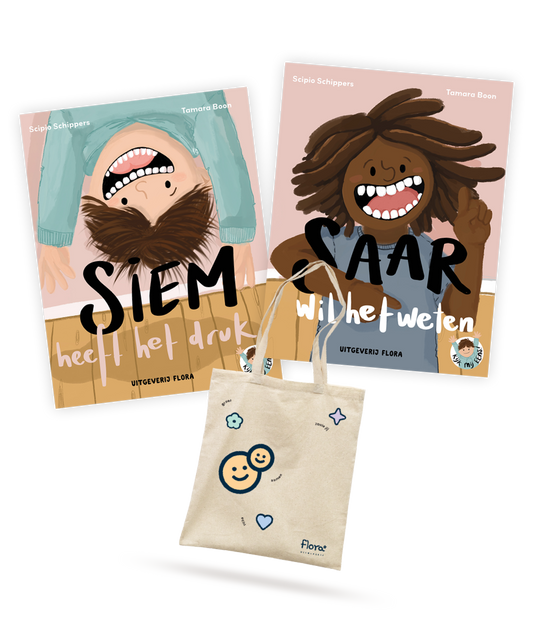 Bundel Siem + Saar (incl. gratis Flora-boekentas)