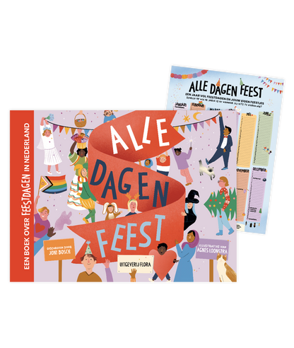 Alle dagen feest + bijpassende A2 kalenderposter
